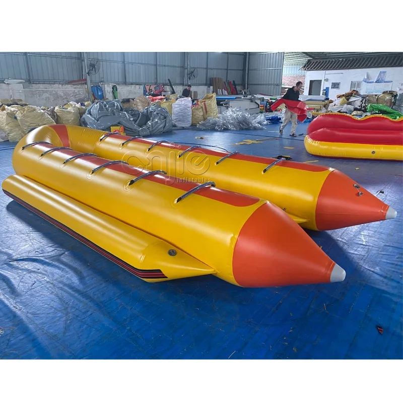 10 passenger Inflatable towable water sports water games ski boat banana boat taxi boat for adults kids