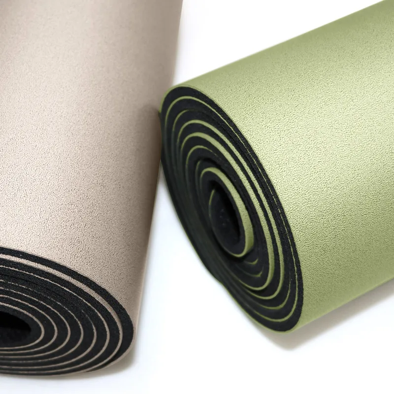 Door of Hope  Double Tear Resistance Coconut PU Custom Logo Eco Friendly Rubber Eco Yoga Mats Outdoor