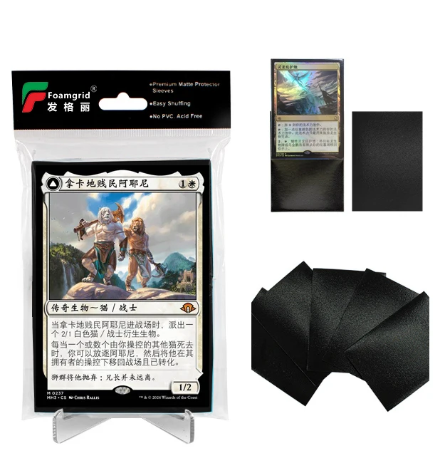 Wholesalers Matte Deck Protector Card Sleeves  Custom Mtg Yugioh Tcg Kmc Trading Gaming For Board Cards Protectors