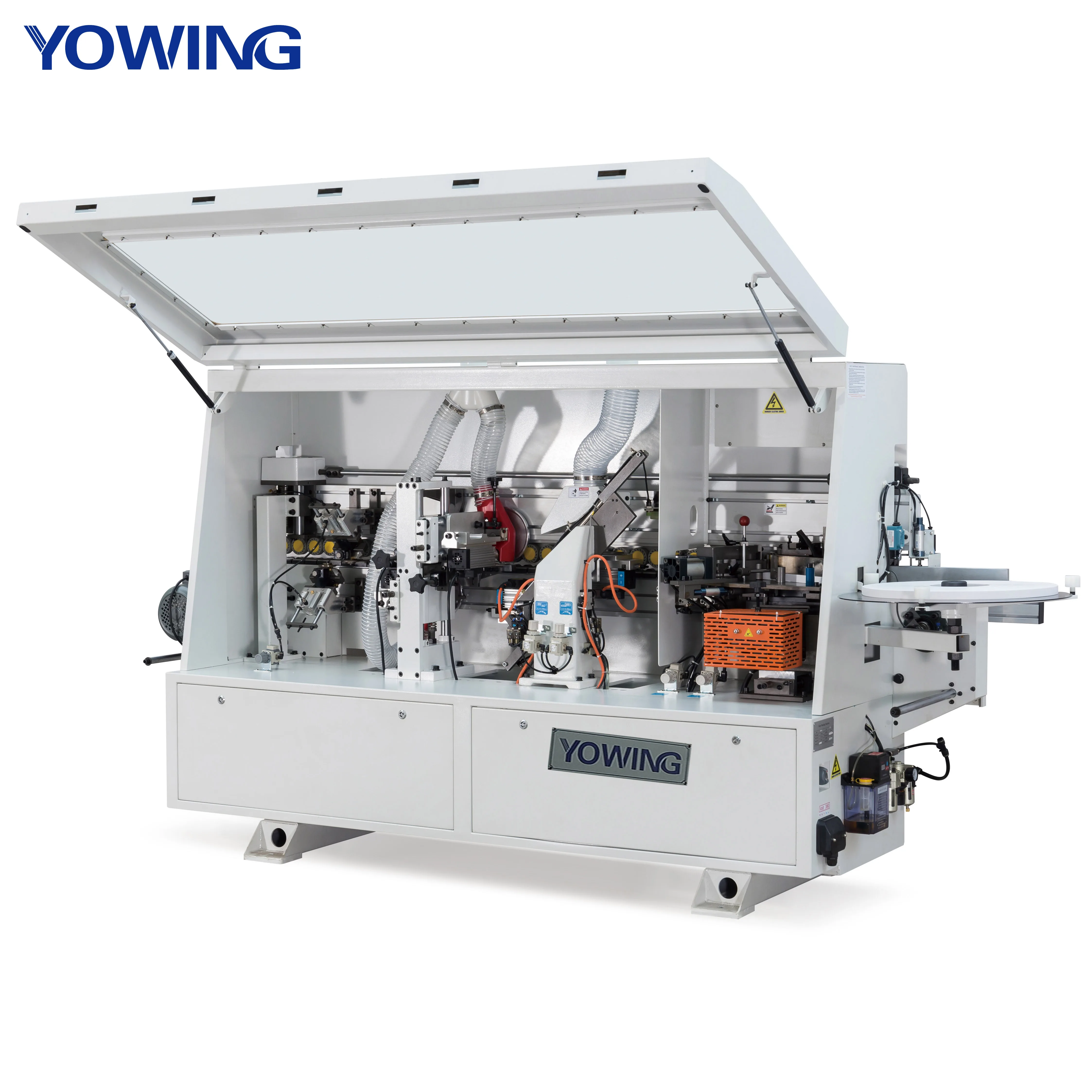 Foshan компактный экономичный Кромкооблицовочный станок с угловой обрезкой MF280GY