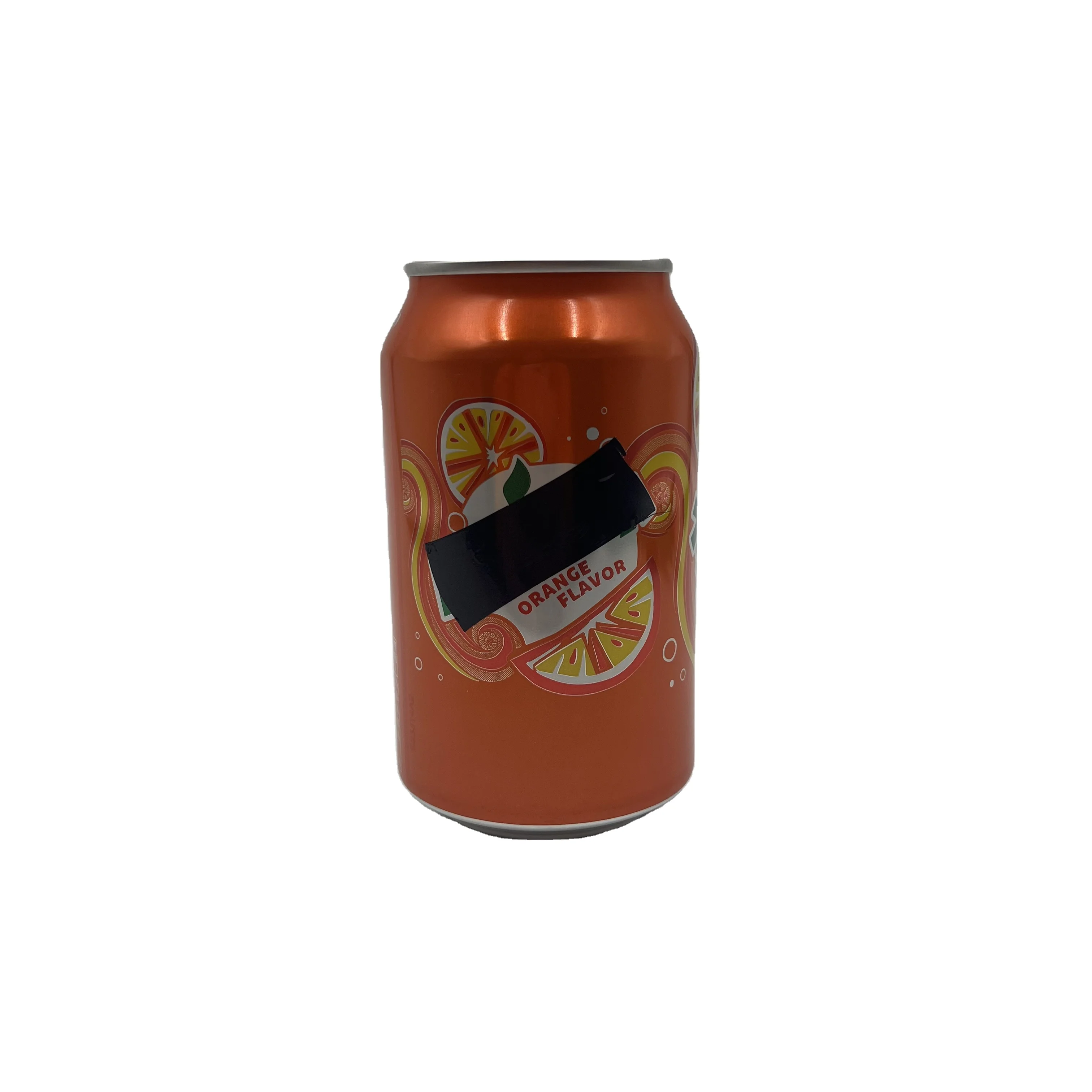 330ml Orange Flavored Carbonated Soft Drink Carbonated drink bottling OEM with  Private label