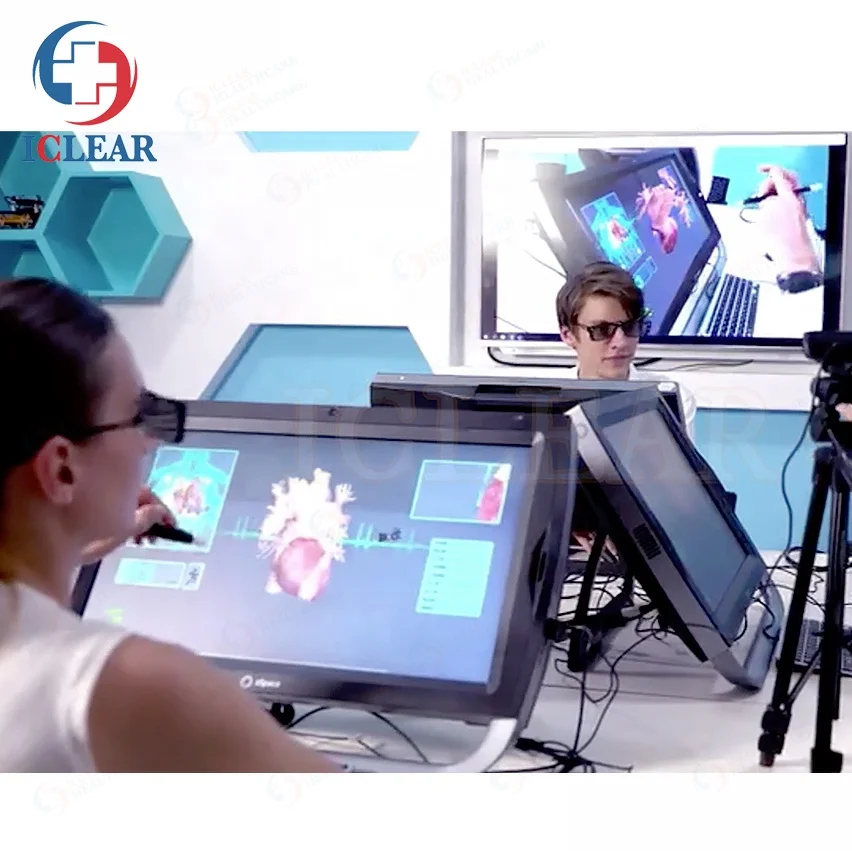 Клиника университет 3D человеческое тело видимая Анатомия обучающая система AR