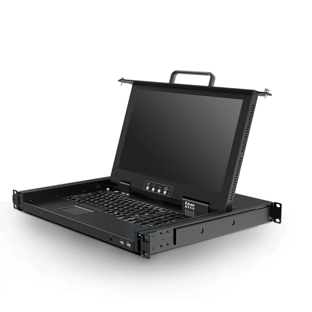 The High-Quality Product China Short Depth 15.6 Inch 2 Port Lcd Kvm Console XW1602 VGA Interface