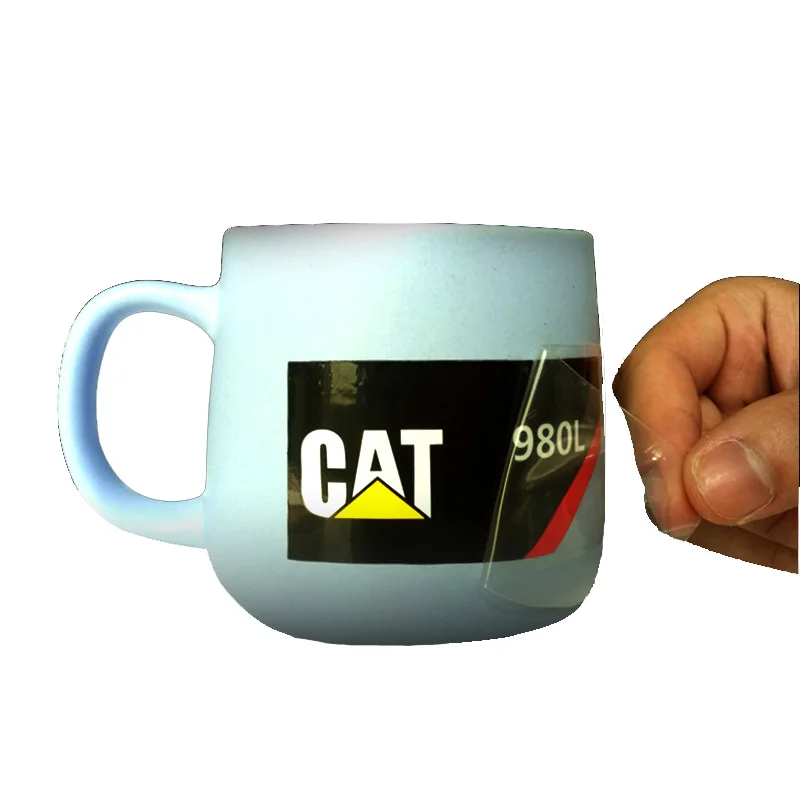 Uv Transfer Sticker for bottle Logo Custom Hollow Separation Self-adhesive Label Trademark Word Sticker