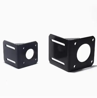 42mm/57mm stepper gear motor bracket steel fixed seat for robot chassis bridge frame
