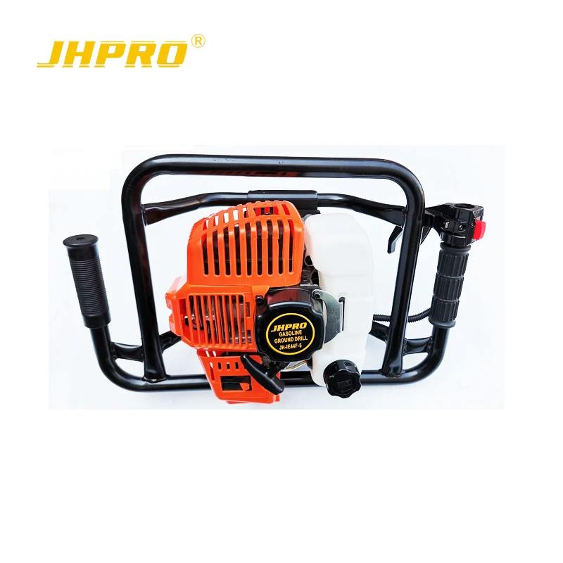 JHPRO JH-IE44F-5a Post Hole Digger 52cc ground drill Earth Auger