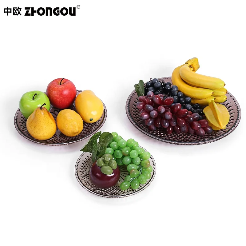 Customized food grade durable reusable plastic plates