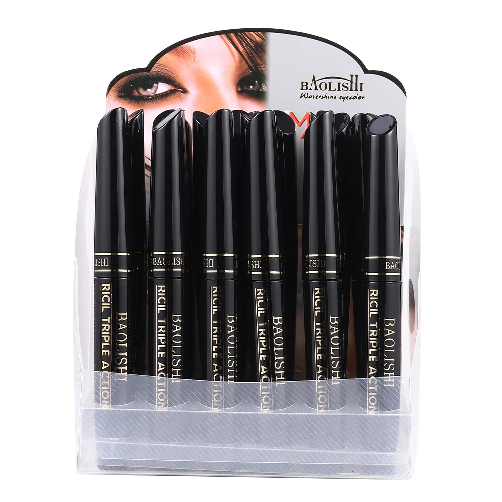Curling Lengthen Eyelashes Extra Volume Waterproof Black Natural Lashes Eye Makeup Liquid Lash Extensions Mascara