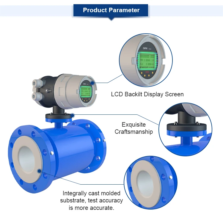 electromagnetic flow meter coriolis mass price Flange connection battery powered flowmeter. Patented product