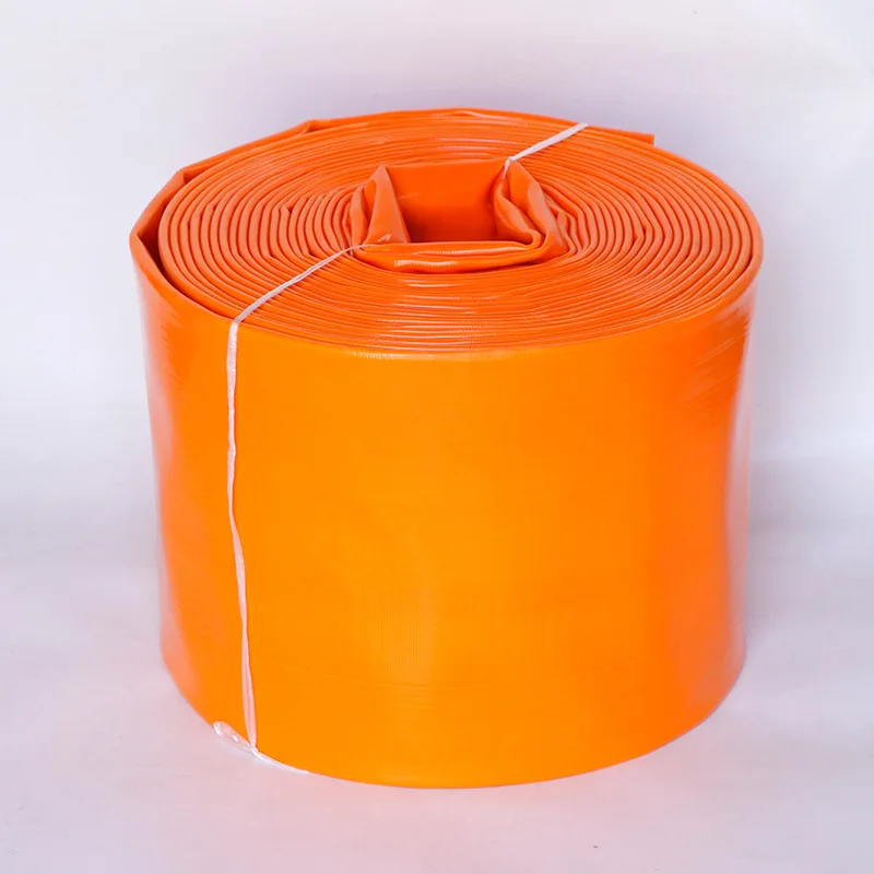 High Pressure Pvc Flexible Water Discharge Pipe Agricultural Irrigation Layflat Hose For China Irrigation System