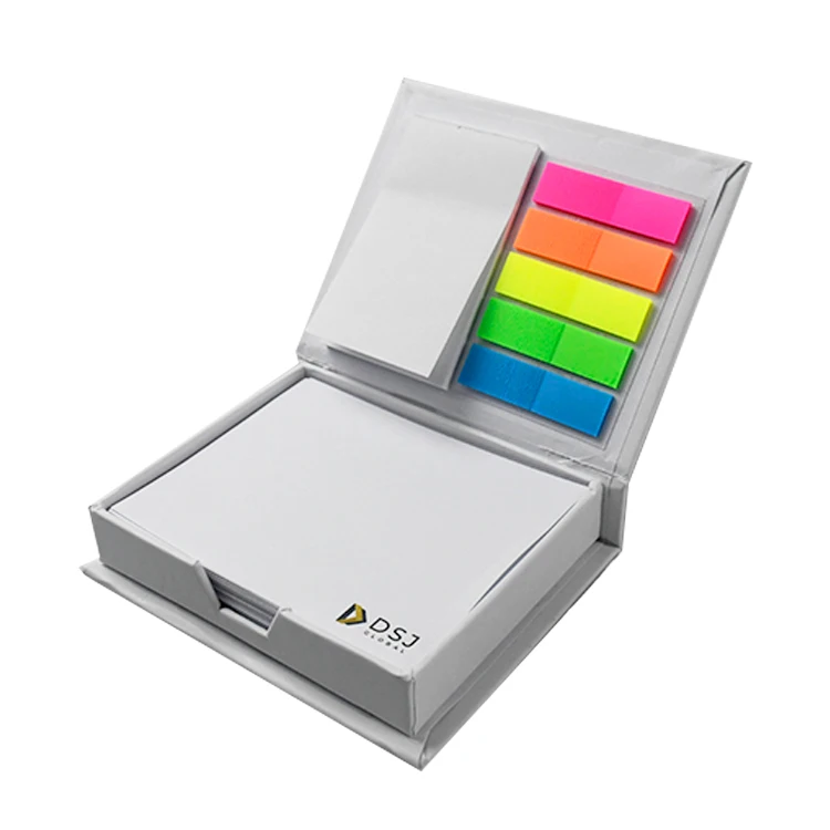 Hot Selling Personalized Promotion Custom Your Logo Stationery Paper Notepad With PET Tabs