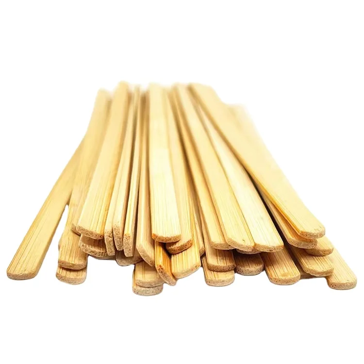 1.3/2*10*110/140mm Birch Wood Colored Natural Ice Cream Sticks  Bamboo Wooden Coffee Stirrers LOGO Customize