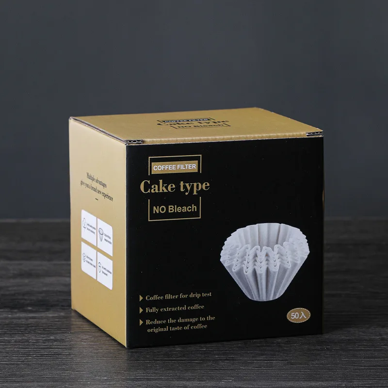 No Bleach Cake Type Coffee Paper Filter