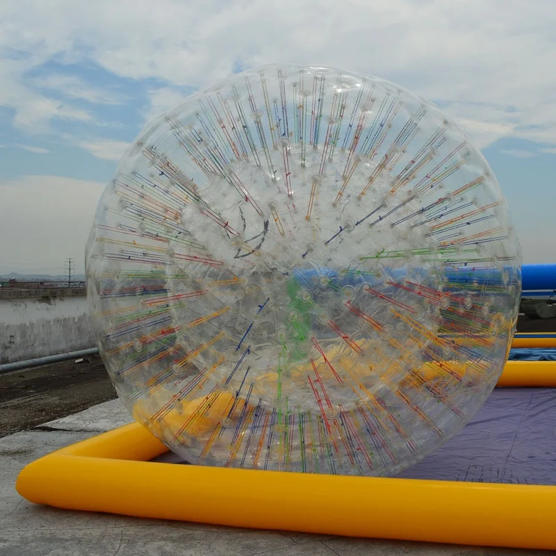 Crazy inflatable toys human hamster zorb balls for children game