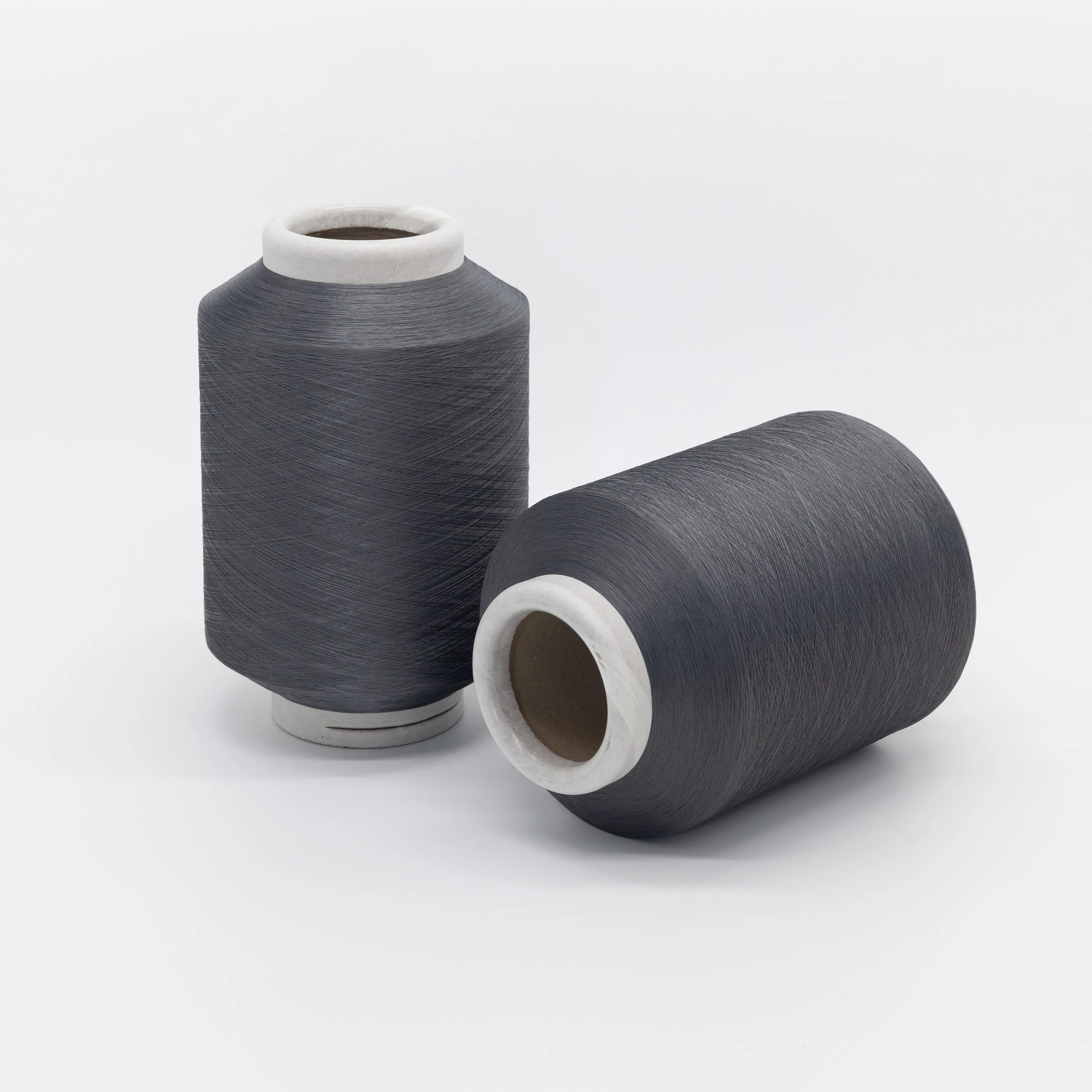 Knitting yarn denim fabric yarn spandex covered polyester scy 30150 yarn for denim making