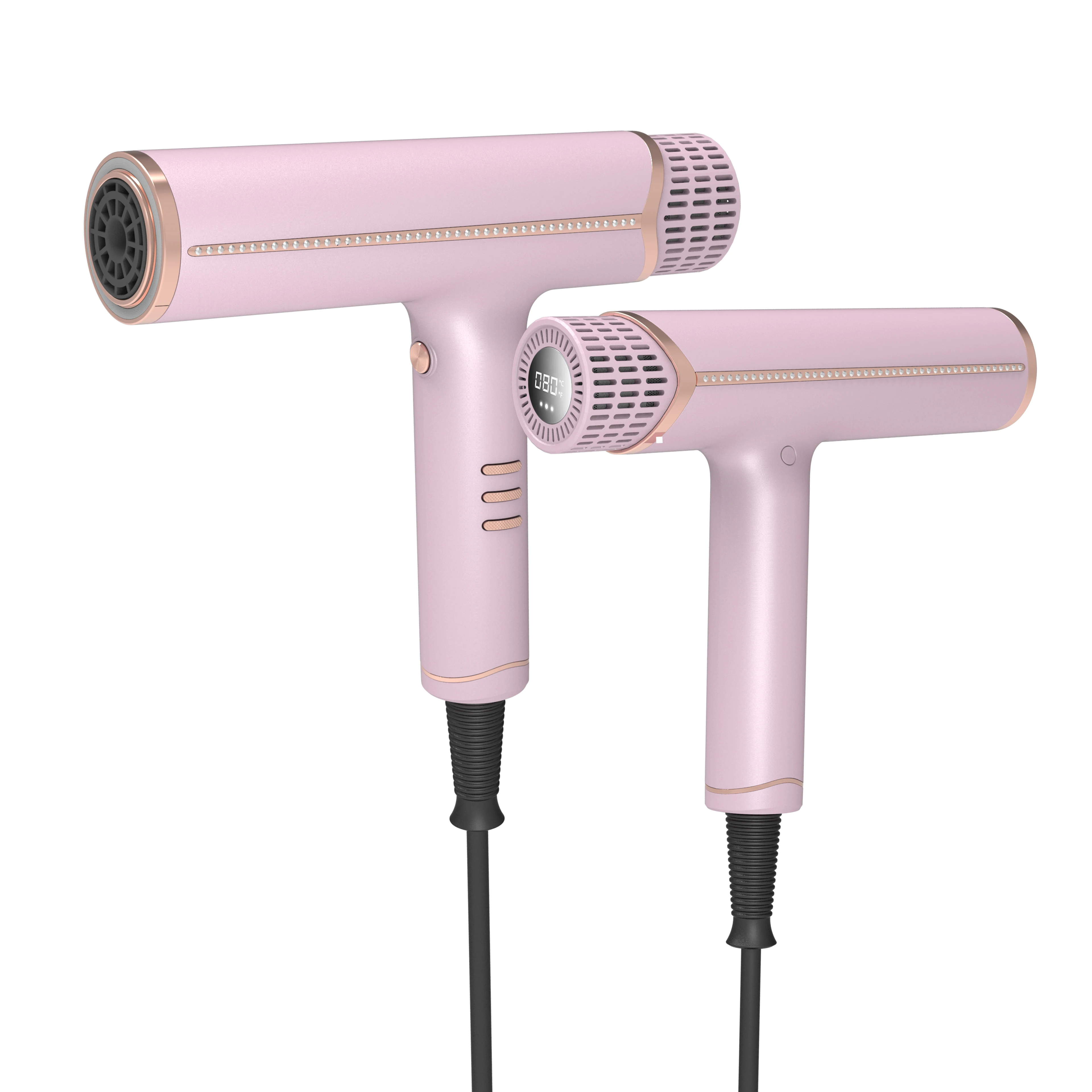 Professional Fast Drying High-speed hair dryer Manufacturer private label Millions Ion Hair Blow Dryer with Nozzle and diffuser