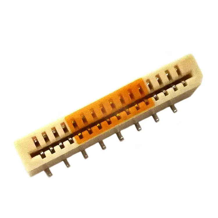 4-40 pin 1.0mm pitch non-ZIF flex cable connector dual row top contact SMT ffc, fpc (flat flex) connector