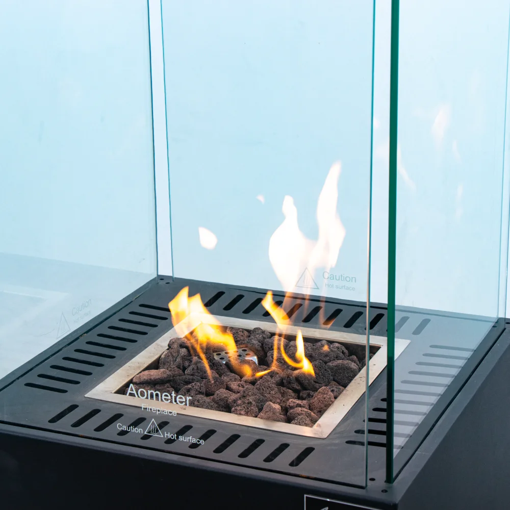 Hot Sale Guaranteed Quality modern gas fireplace for Household courtyard garden heating