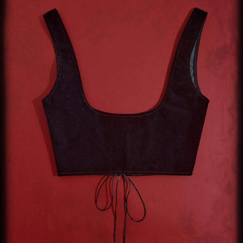 Women Polyester Lace-up Tied Waist Belt Ladies Sexy Wide Corset Waistband Harness Strap Belly Belts