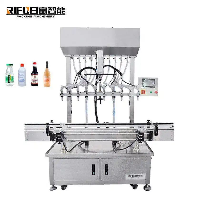 multi-heads gravity drinking water mineral water bottle filling machine