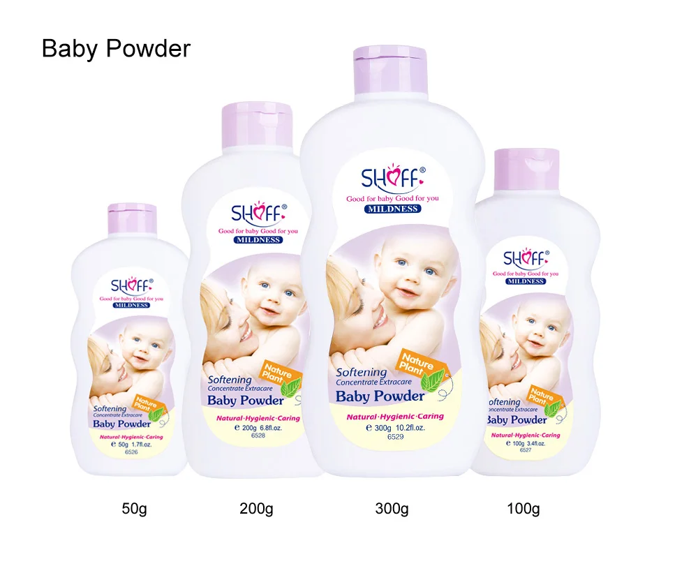 SHOFF 50g Small Container Convenient Mother Care Baby Comfort Cosmetic Grade Safe Baby Powder Talcum Powder