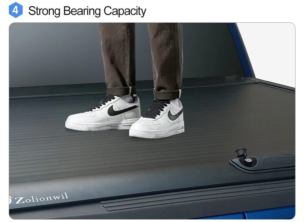 Pick Up Parts Mitsubishi L200 Accessories Fold Tonneau Cover truck body cover Hard Tri-Fold Cover for Mitsubishi L200 Triton