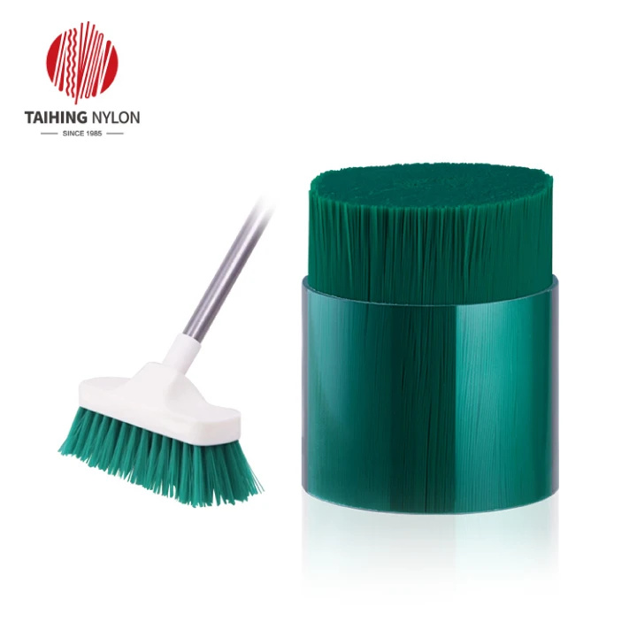 Broom brush filament PPS fluffy bristle