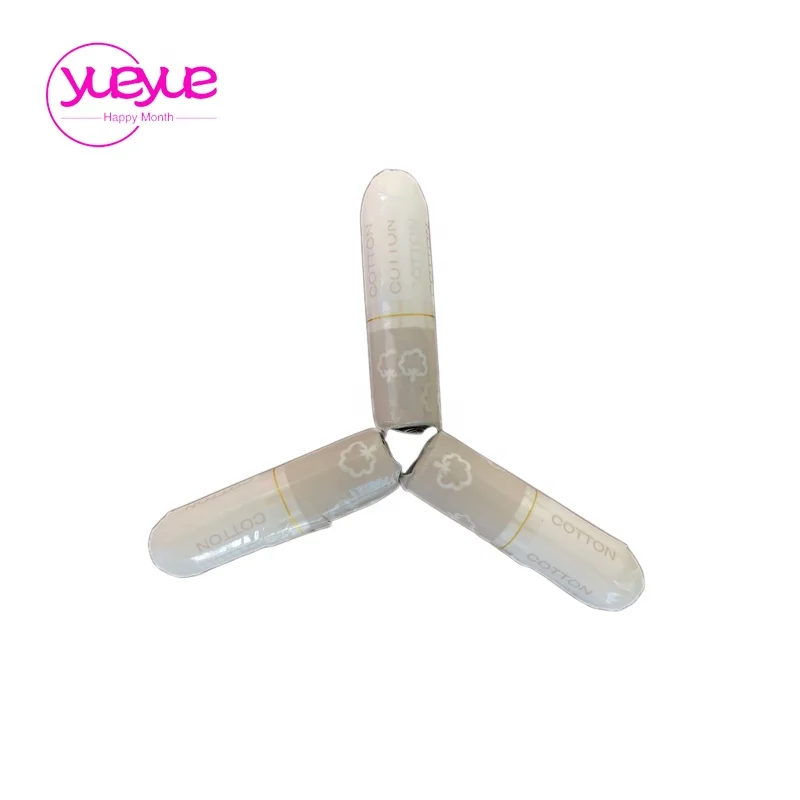 Wholesale 100% organic biodegradable private label cotton tampons