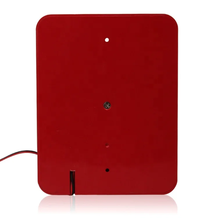 24VDC High Volume Loud Fire Alarm Strobe Sounder Firefighting Emergency Siren with Light