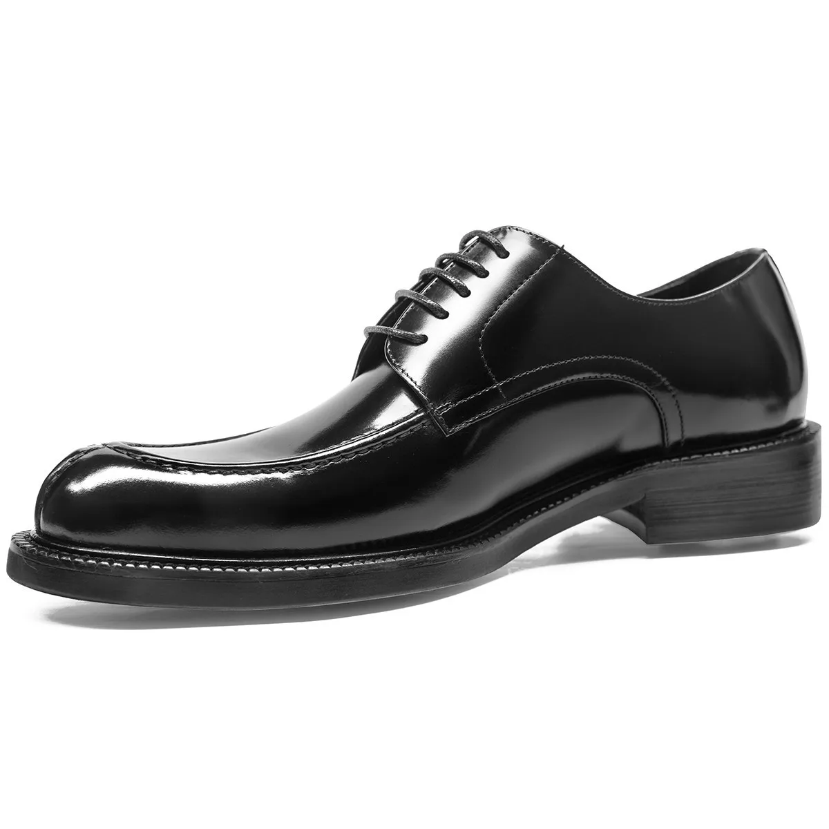 Men Dress Shoes Shadow Patent Leather Luxury Fashion Groom Wedding Shoes Men Luxury Italian style Oxford Shoes Big Size