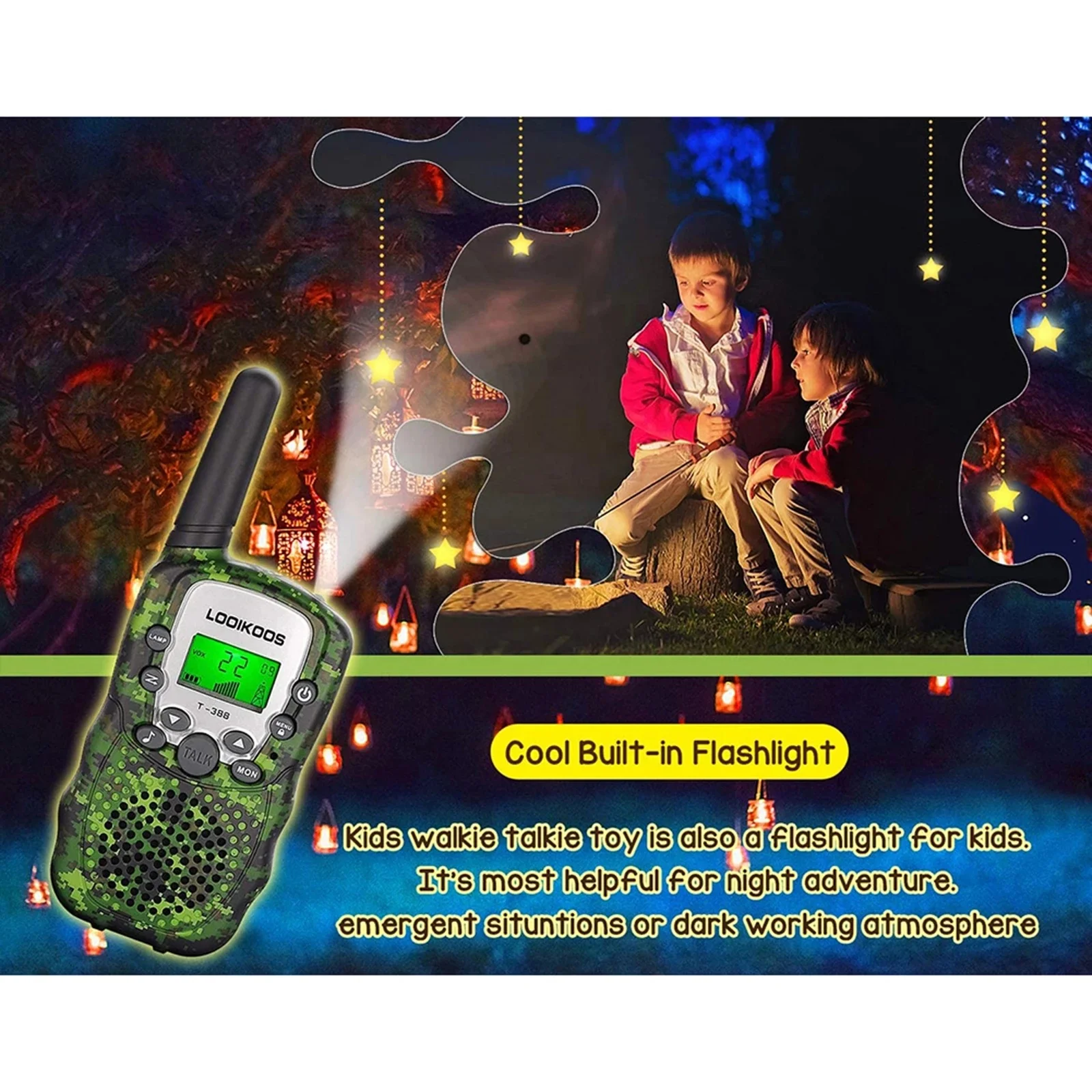 Two Way Smart Phone Range Radio Kids Toy Mini Mobile Wireless Walkie Talkie Celular 3km
