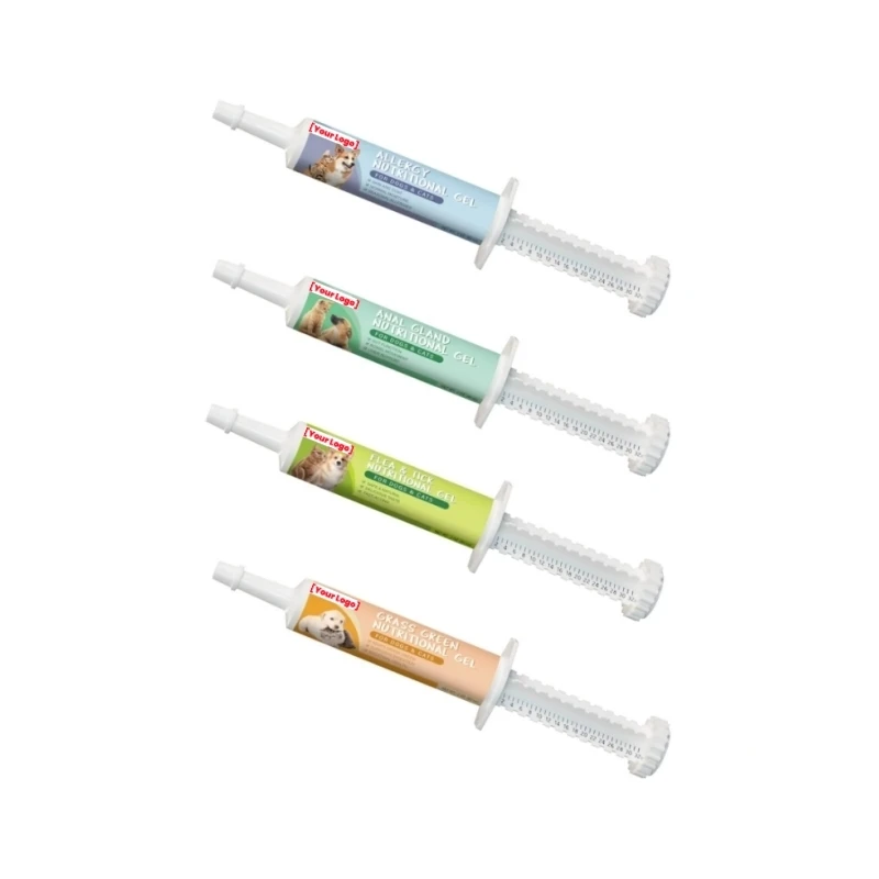 Wholesale Custom Pet Supplement Grass Green Nutrition Gel For Dogs And Cats Supports Immune System And Intestinal Health