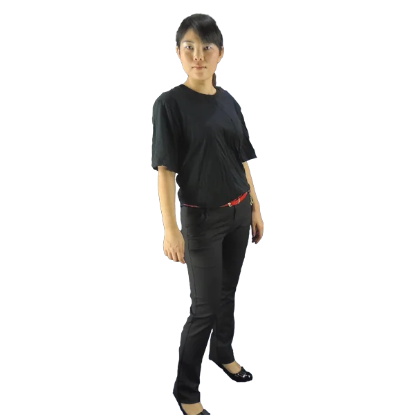 NEW Design ESD smock, Short sleeve, Poly/cotton Anti static Polo T-shirt esd clothing fabric
