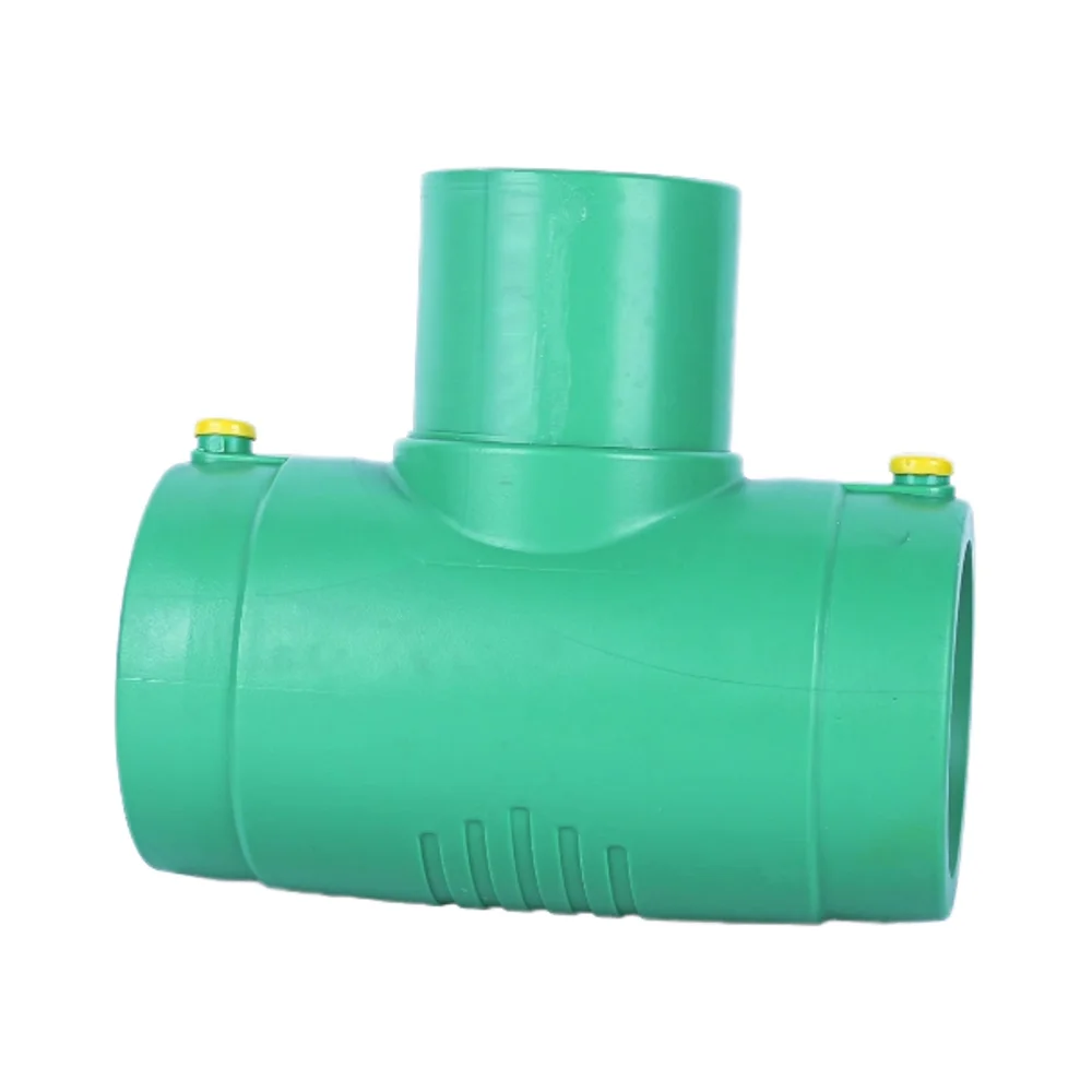 DESO PPR Electric Fusion Coupler Pipe Fittings 20mm Size ASTM Standard Water Irrigation Casting Technics Weld Polyethylene