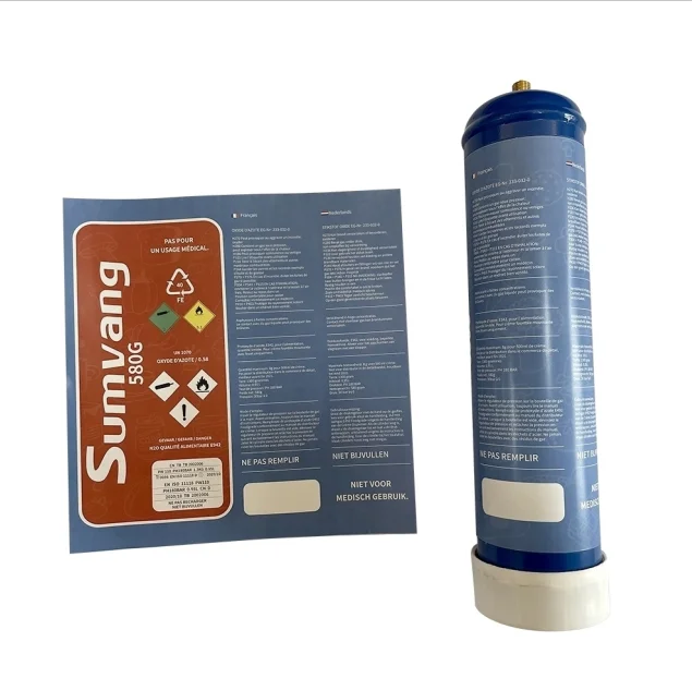 Wholesale Price Dessert Tools 580g 0.95L N2O Cream Charger Flavoured Cream Chargers