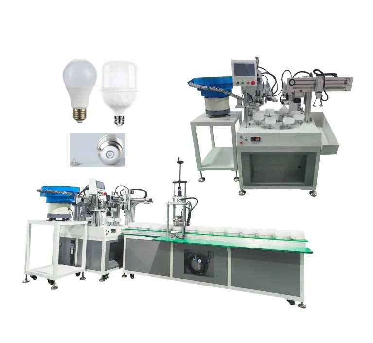 Automatic led bulb production line Multifunctional led bulb assembly machine Fully automatic led bulb assembly machine