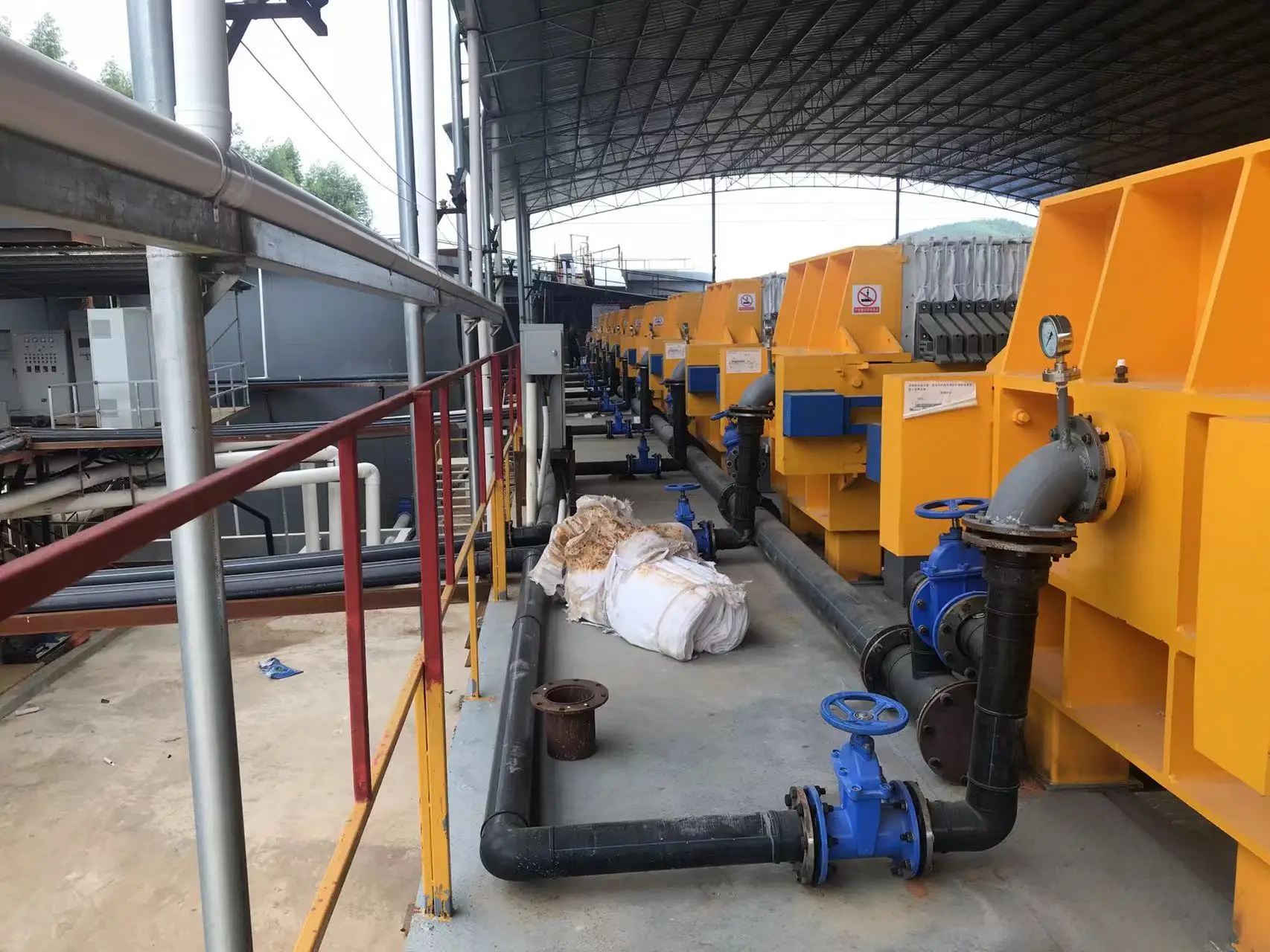 650 Pigment alcohol gelatin filter press