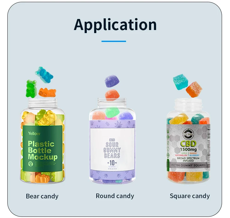 16 Channel Auto Pectin Gummy Bear Counter Sweets Soft Candy Counting Machine