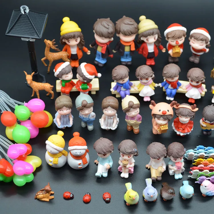 Souvenir Wedding Gift resin sculpture modern abstract cartoon sitting dancing couple figures