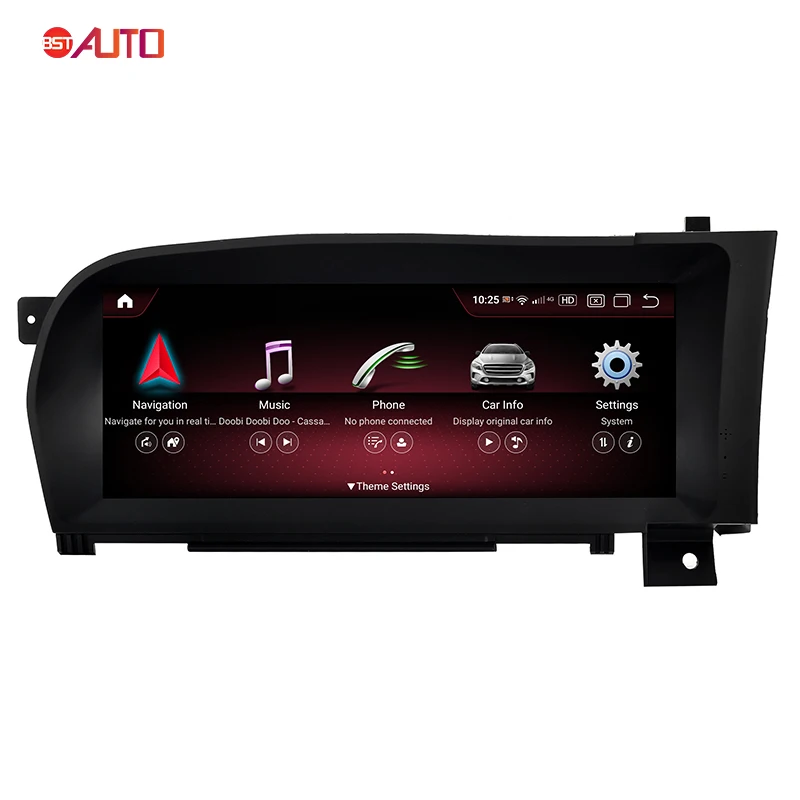 Autoradio Navigation Android 11.0 Car Radio Car Video DVD Player For Mercedes Benz S Class W221 2006 - 2013 Car Radio