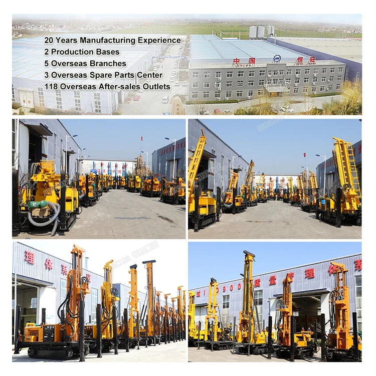 
300m deep Drilling Equipment Water Well Drilling Rig For Groundwater 