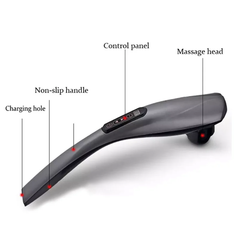 New Handheld Back Massager Electric Full Body Infrared Massage Hammer for Muscles Head Neck Shoulder