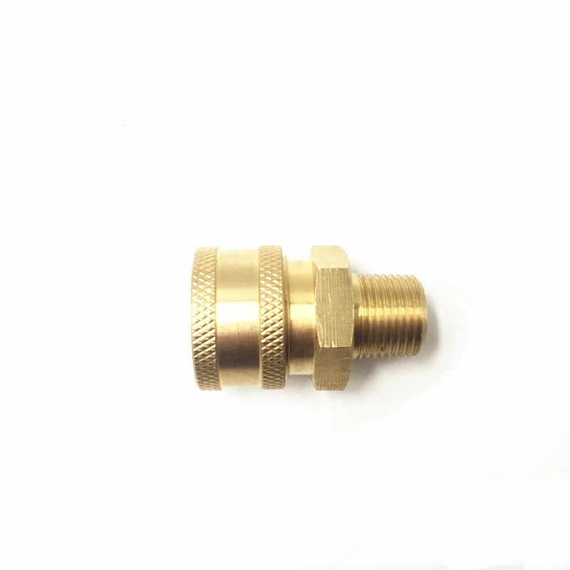 High pressure hose 1/4' male thread quick connect coupler