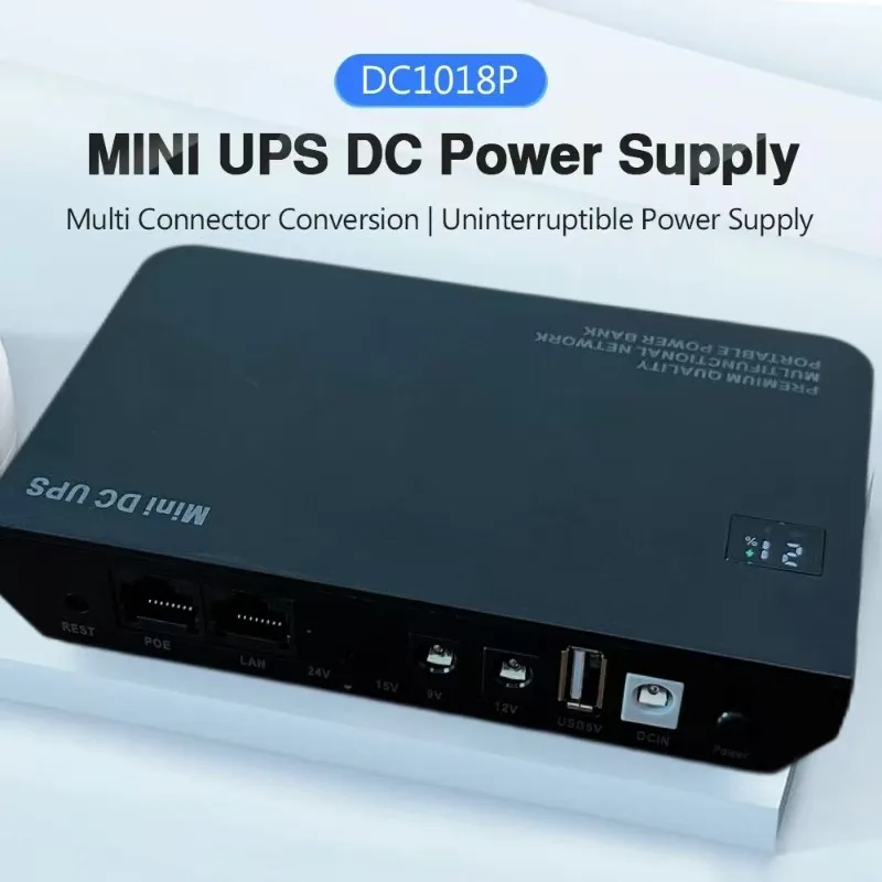 Ultra - Compact Mini DC UPS with Lightning - Fast 5 - Second Switching for Uninterrupted Device Power