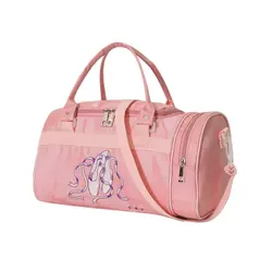 Small Dance Duffel Bag Gym Sports Duffle Travel Bag for Women and Girls