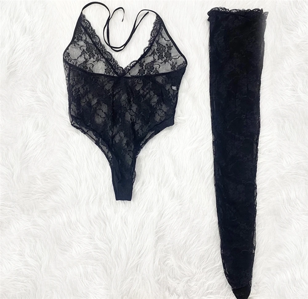 Two Piece 2021 Lingerie Set Sexy Women Bady Doll Lingerie-Sexy Hot Transparent Valentines Day Lingerie