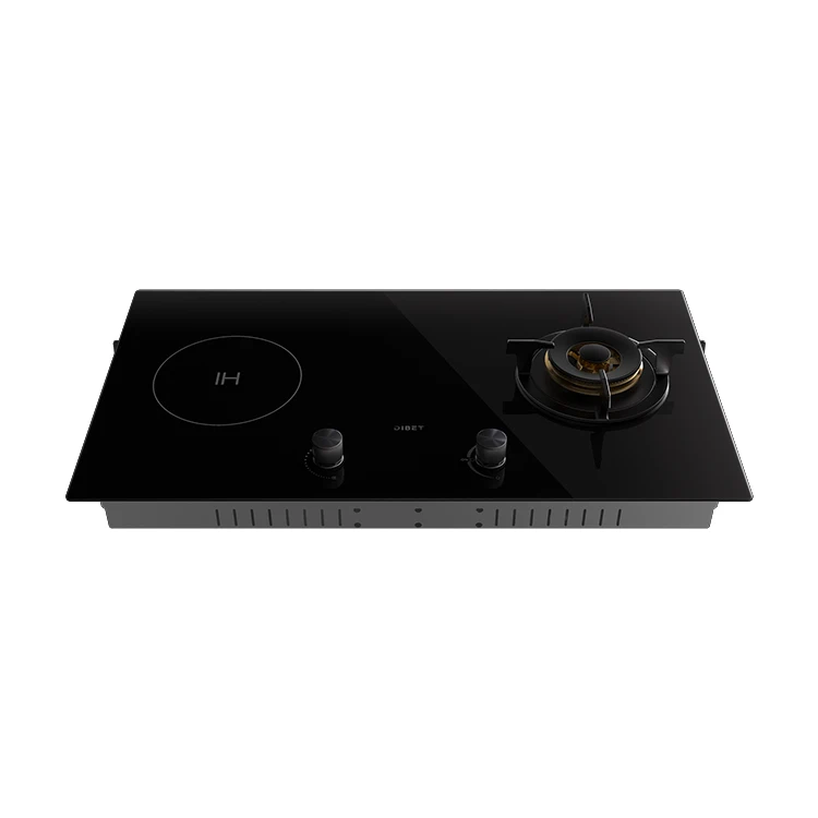 Kitchen appliance double use built in gas hob electric stove