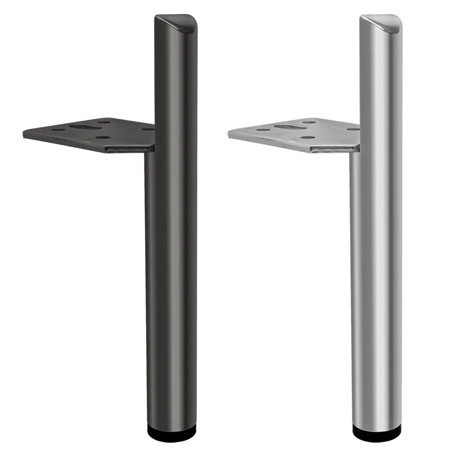 Cabinet Legs Tapered Living Room Feet Rose Gold Metal Sofa Bench Console Coffee Side Table Bedside Black Cabinet Furniture Legs