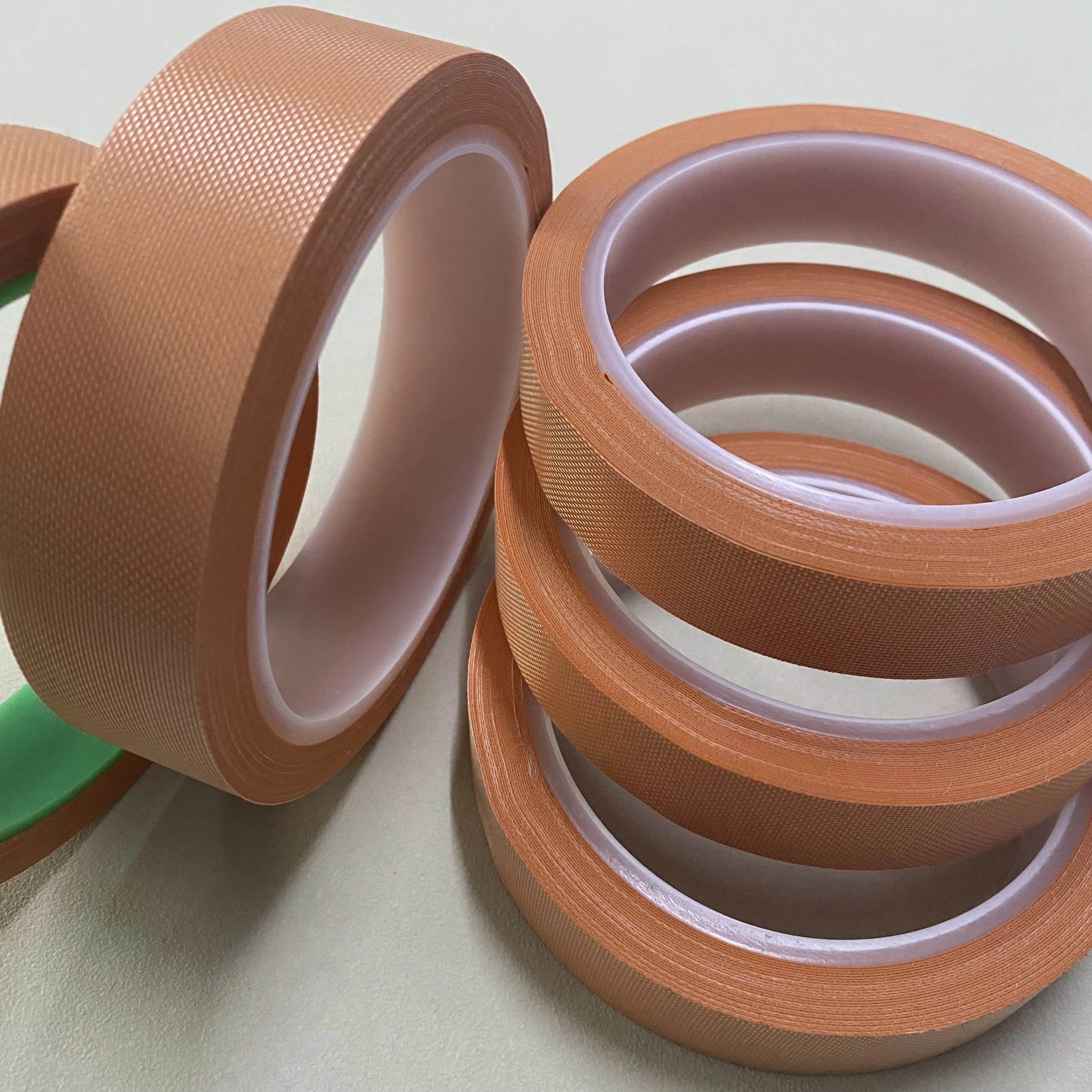New material High Temperature Resistant Heat Resistance Silicone Coated Fiberglass Fabric Silicone Adhesive Tape