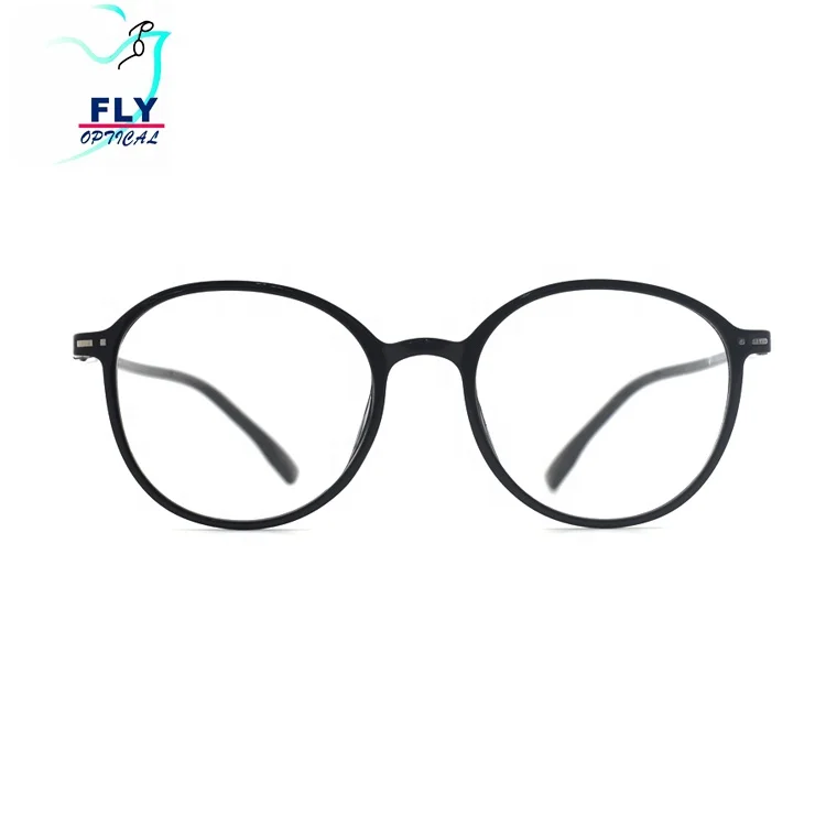 DOISYER 2019 Wenzhou Hot Sale TR90 Transparent Round Frames Optical Anti Blue Light Glasses Men